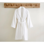 Chalet Quick Dry Terry Cotton White Small/ Medium Bath Robes by Renee Taylor - Home & Garden > Bedding > Bed Sheets