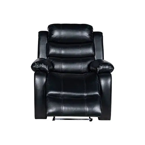 Chelsea 1R Seater Finest Leatherette Recliner Feature Console LED Light Ultra Cushioned - Furniture > Bar Stools &