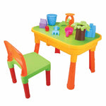 Children’s 2-in-1 Sand & Water Table Includes 18 Play Accessories - Home & Garden > Pool & Accessories > Pool Toys &