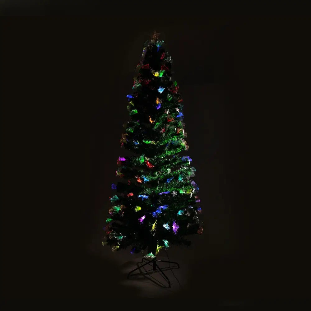Christabelle 2.1m Enchanted Pre Lit Fibre Optic Christmas Tree Xmas Decor - Occasions > Christmas > Christmas Trees