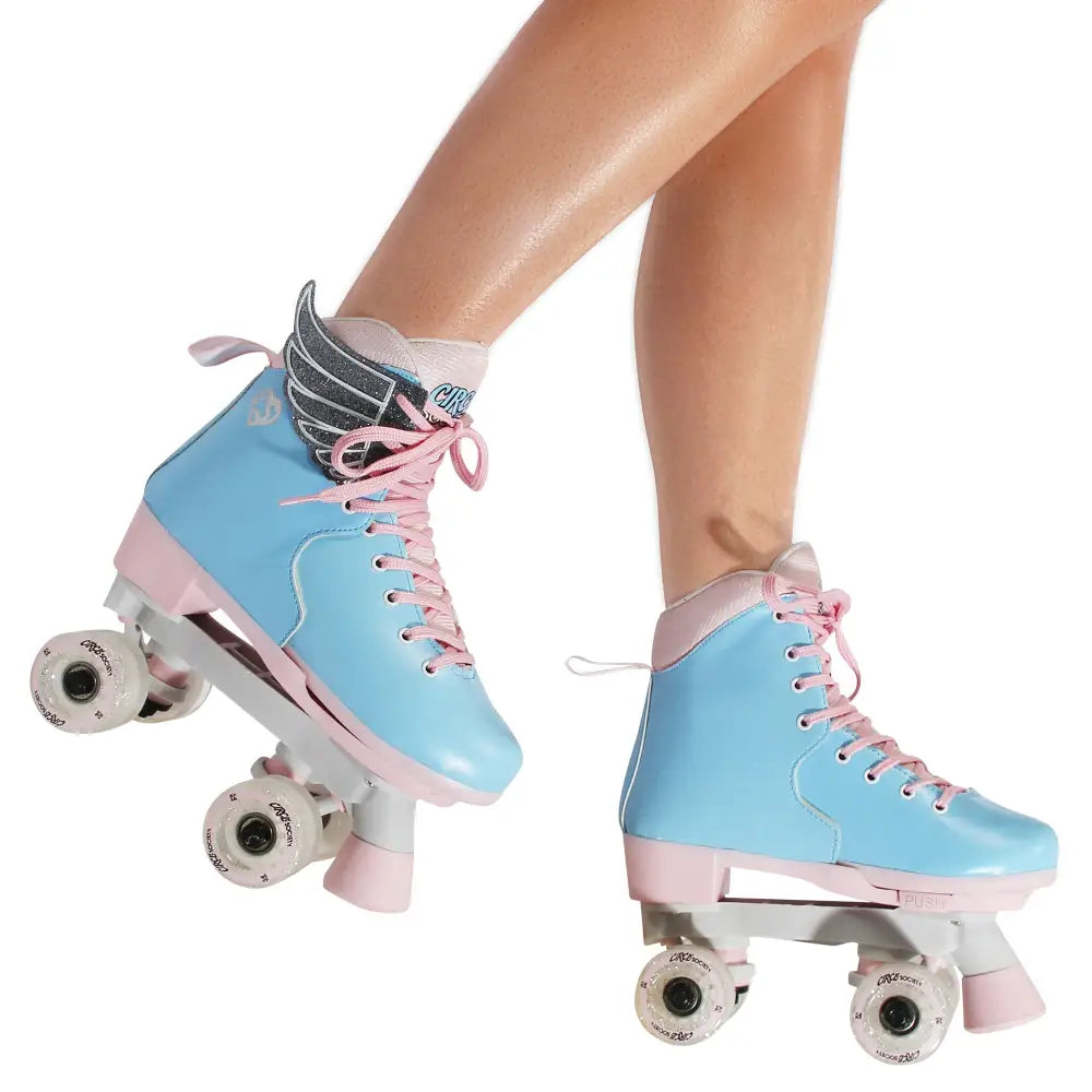 Circle Society Adjustable Kids Quad Roller Skates In Cotton Candy - Home & Garden > Pool & Accessories > Pool Toys &