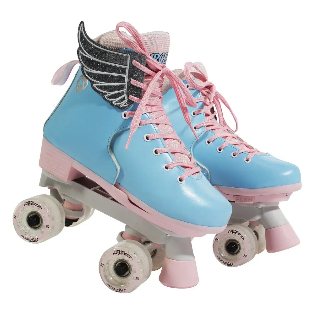 Circle Society Adjustable Kids Quad Roller Skates In Cotton Candy - Home & Garden > Pool & Accessories > Pool Toys &