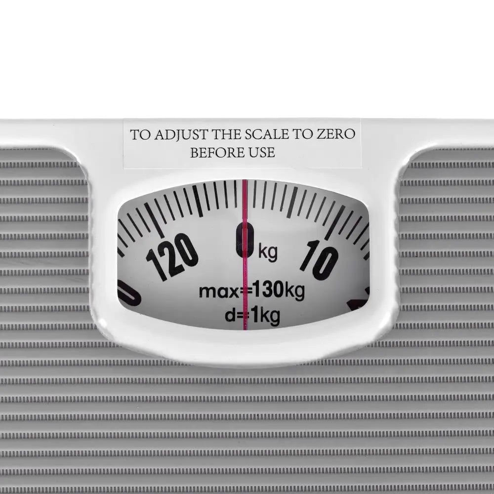 Clevinger Analogue Bathroom Scale Max Capacity 130KG - Home & Garden > Scales > Bathroom Scales