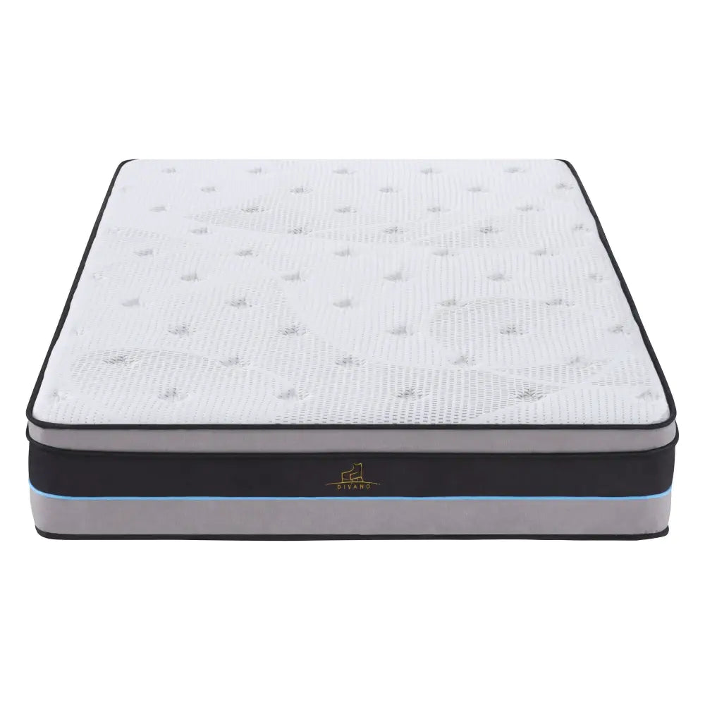 Cloud Dreams Double Size Pocket Spring Luxury Plush Top 28cm Mattress - Furniture > Mattresses