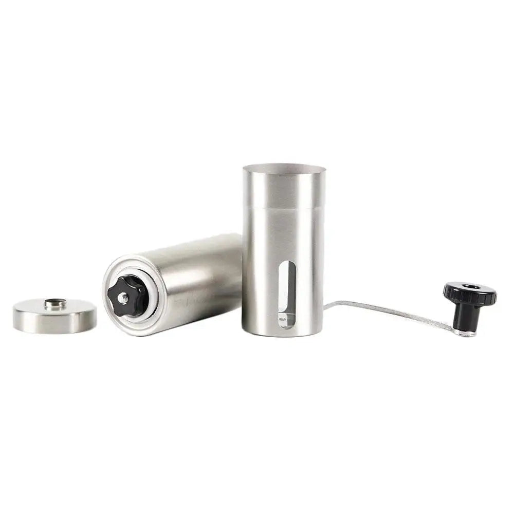 Coffee Bean Grinder - Stainless Steel Ceramic Burr Manual Hand Crank Nut Mill - Appliances > Kitchen Appliances