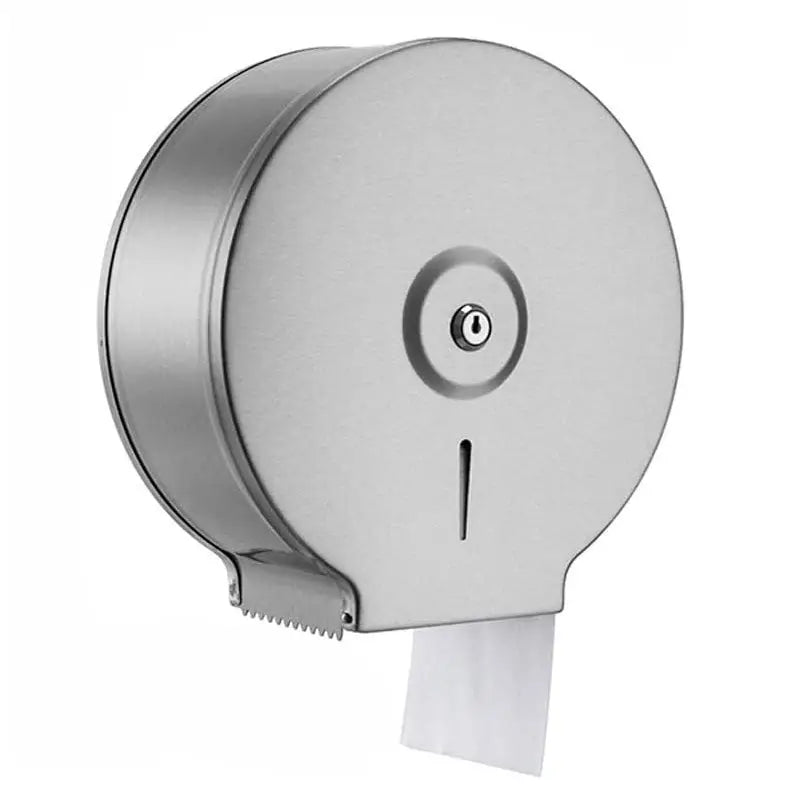 Commercial Restaurant Stainless Steel Toilet Paper Tissue Holder Dispenser Chrome - Home & Garden > Bathroom