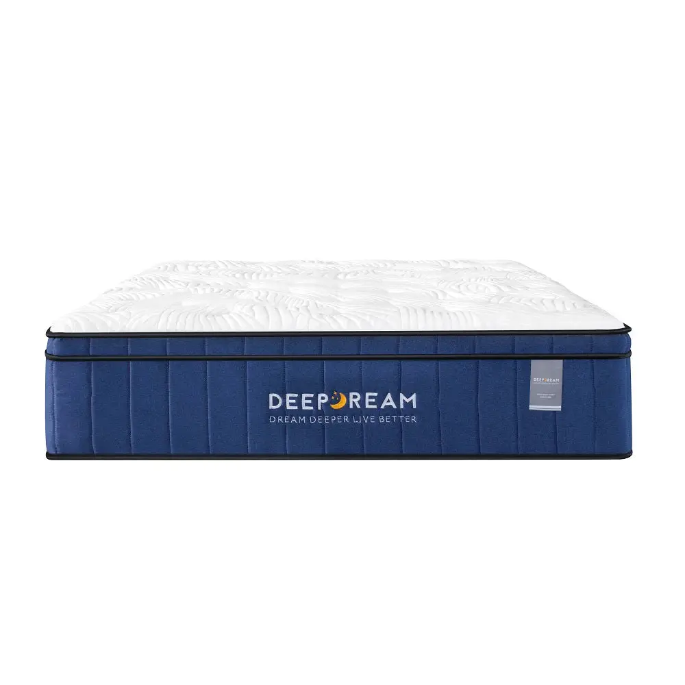 Cool Gel Memory Foam Mattress 5 Zone Latex 34cm - King Single - Furniture > Mattresses