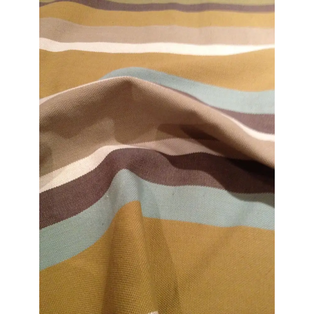 Corban Aqua Rectangle 35x70cm Striped Multicoloured Cushion Cover Nautical - Home & Garden > Decor