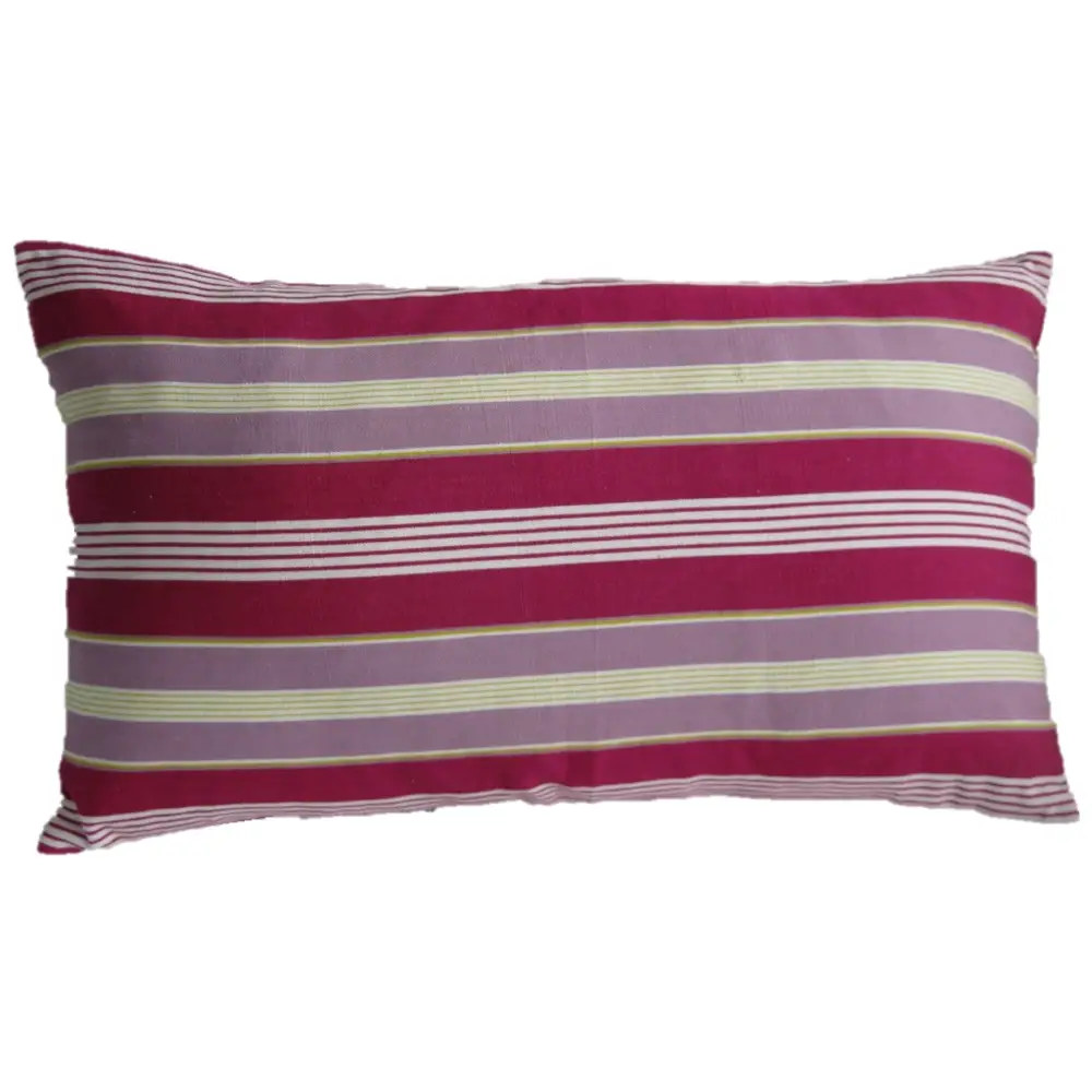 Coste Fuchsia 35x70cm Multicoloured Striped Cushion Cover - Home & Garden > Decor
