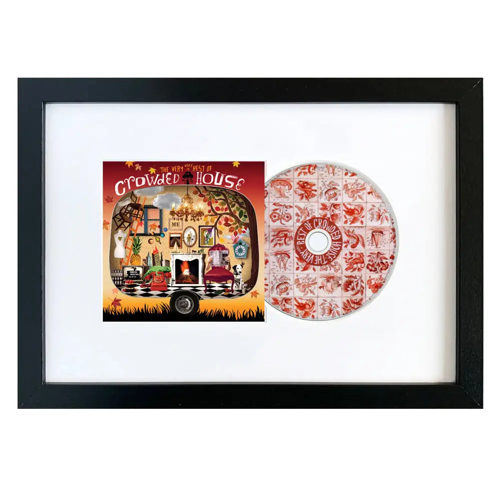 Crowded House - Crowded House - The Very Very Best - CD Framed Album Art - Home & Garden > Wall Art