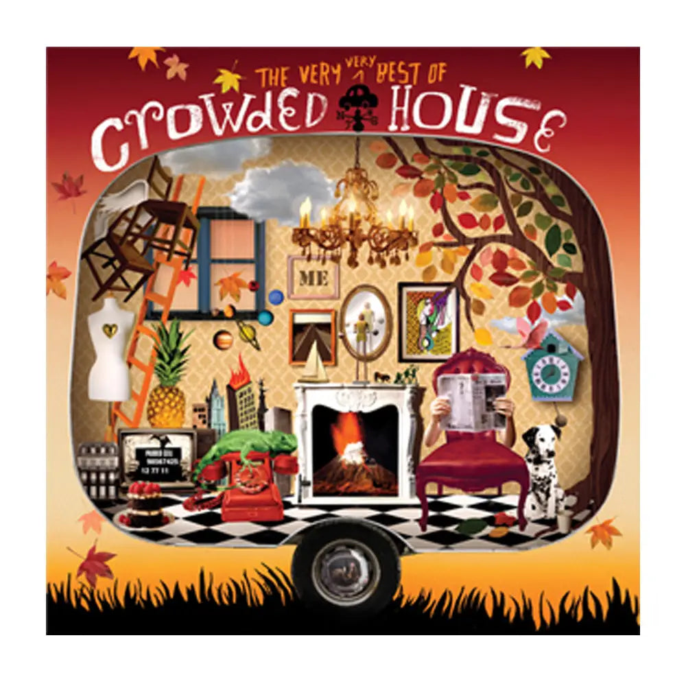 Crowded House - Crowded House - The Very Very Best - CD Framed Album Art - Home & Garden > Wall Art