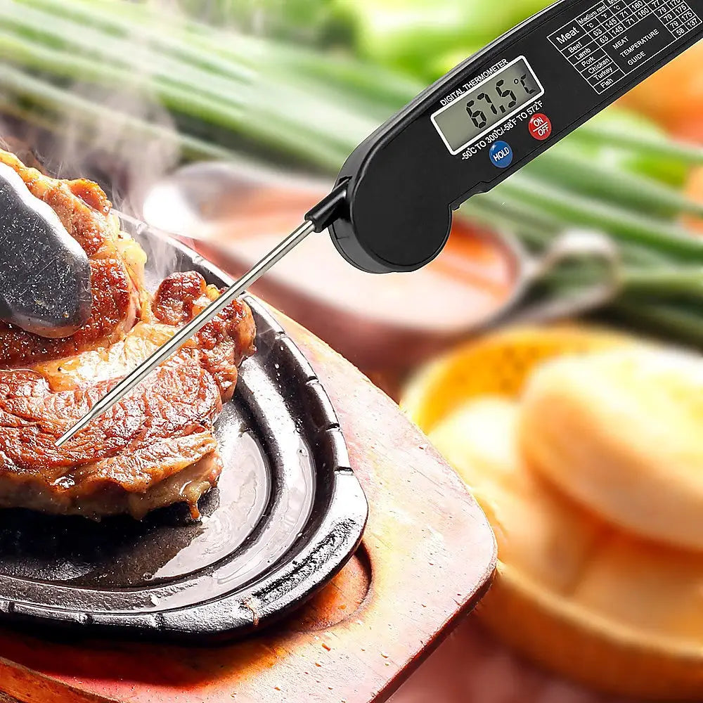 Digital Food Thermometer BBQ Tool Cooking Meat Kitchen Temperature Magnet - Home & Garden > Kitchenware
