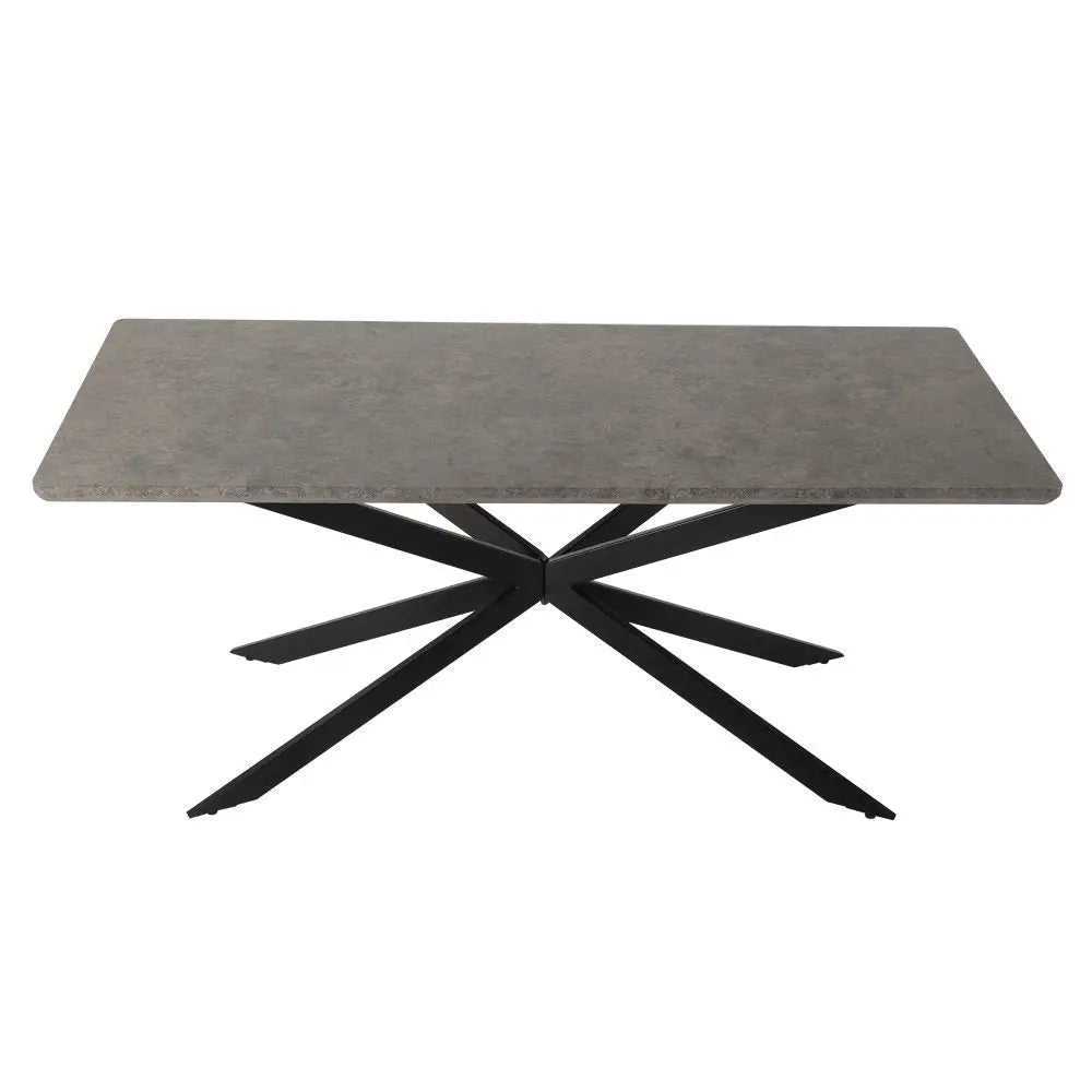 Dining Delight: Rectangular Table and Navy Velvet Chairs Dining Set - Furniture > Dining > Dining Set
