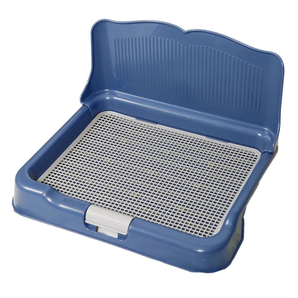 Dog Pet Potty Tray Training Toilet Detachable Wall T2 BLUE - Pet Care > Dog Supplies > Dog Training Aids