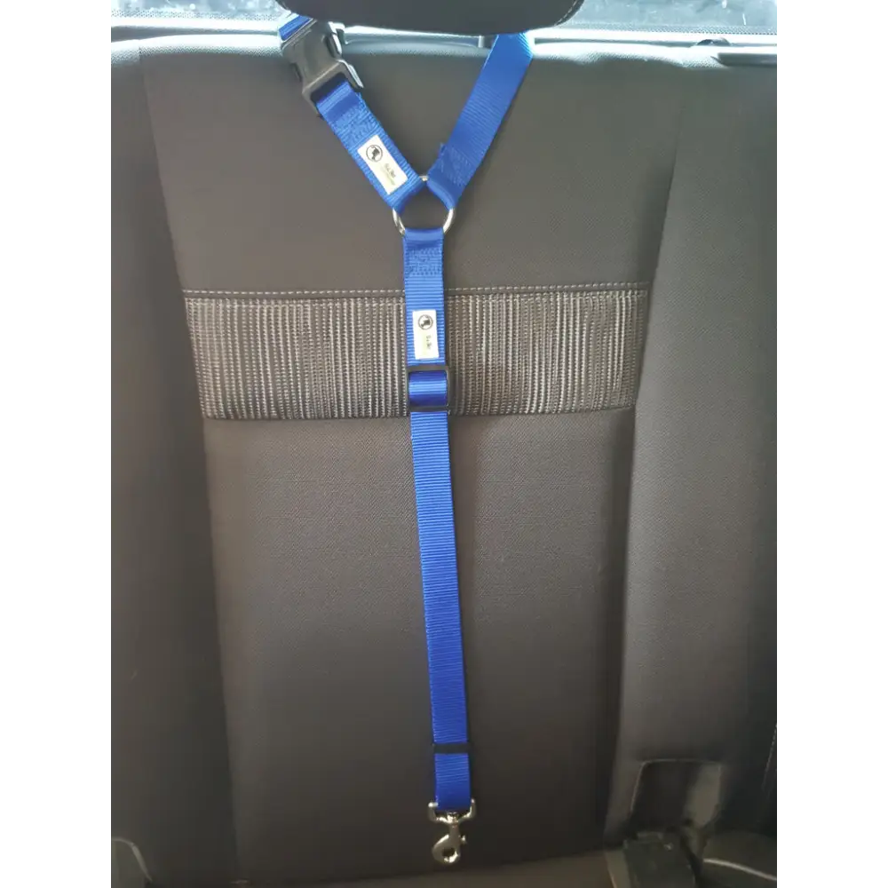 Dog Seatbelt Headrest Restraint Safety Travel - Moondidley Pets Blue - Pet Care > Cat Supplies > Cat Carriers & Crates