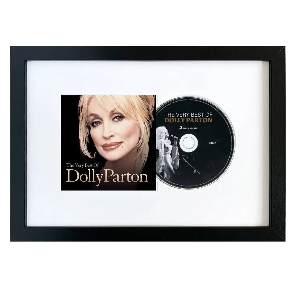 Dolly Parton-The Very Best Of Dolly Parton CD Framed Album Art - Home & Garden > Wall Art