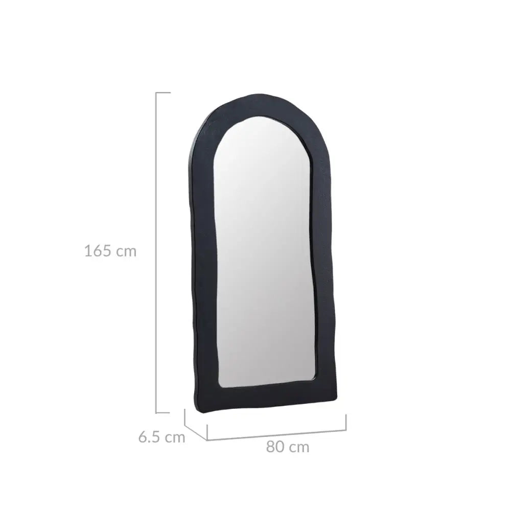 Dome Mirror in Black - Health & Beauty > Makeup > Makeup Mirrors