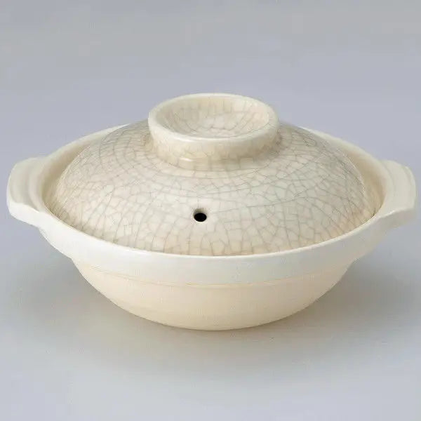 Donabe Japanese Ginpo 24.5cm Clay Pot Ceramic Hot Pot Casserole