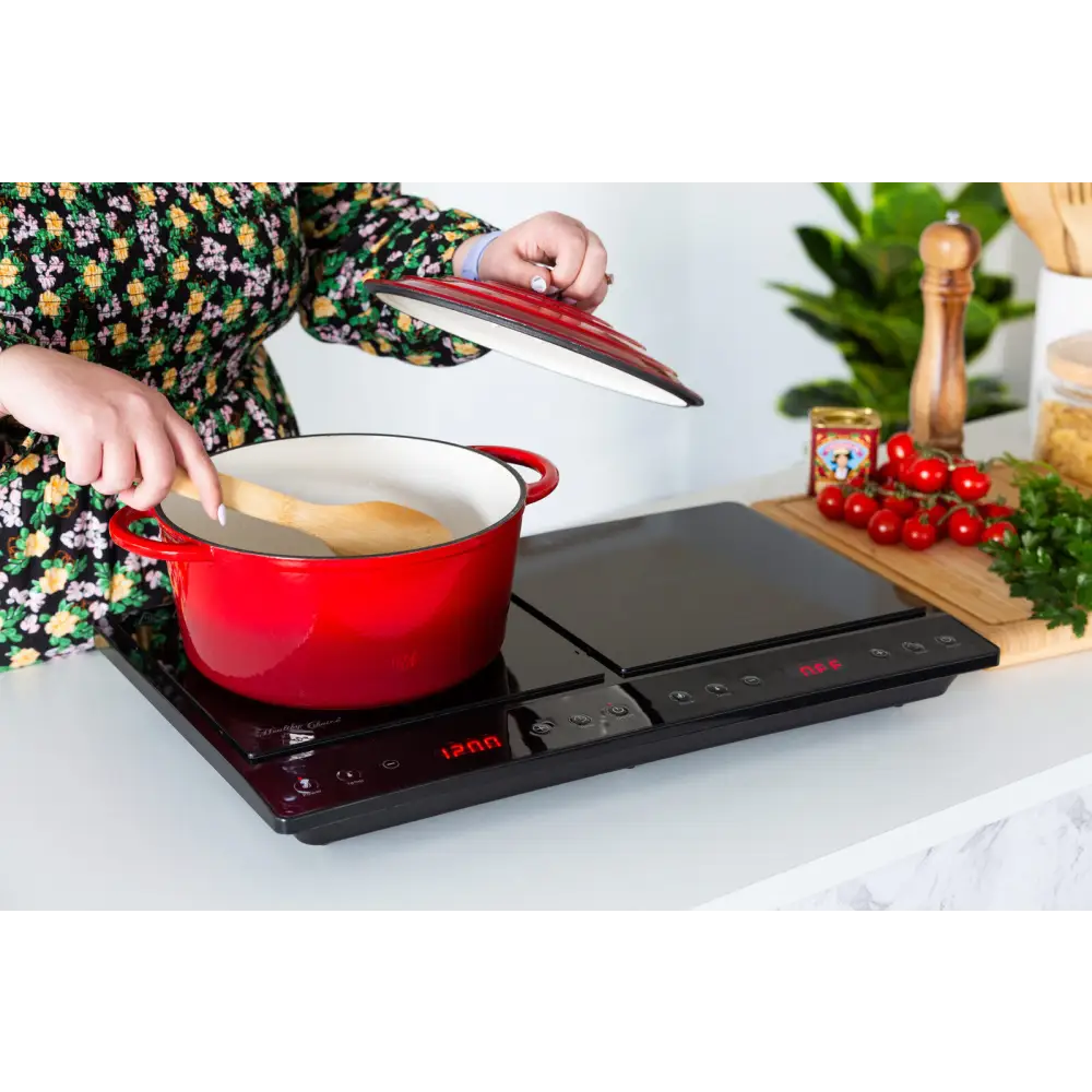 Double Induction Cooker w/ 2 Plates 240C 1000- 1400W - Appliances > Kitchen Appliances