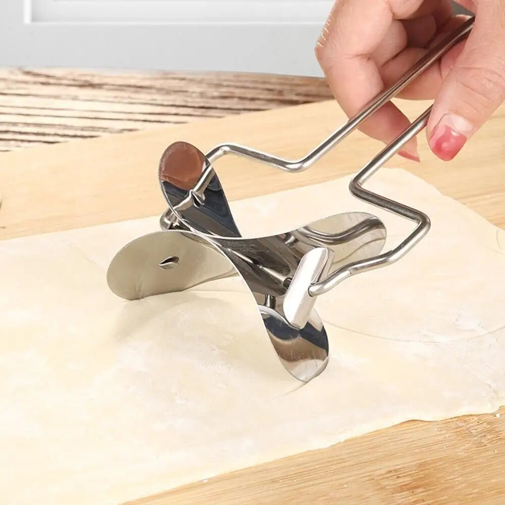 Dumpling Maker Set Stainless Steel Dough Press Making Mold Mould Tool AU - Home & Garden > Kitchenware