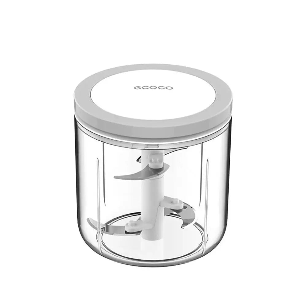 Ecoco Easy Chopper Mincer Mixer Slicer Dicer Blender Cutter Shredder For Onion Garlic Grey 1000 Grey - Home & Garden >
