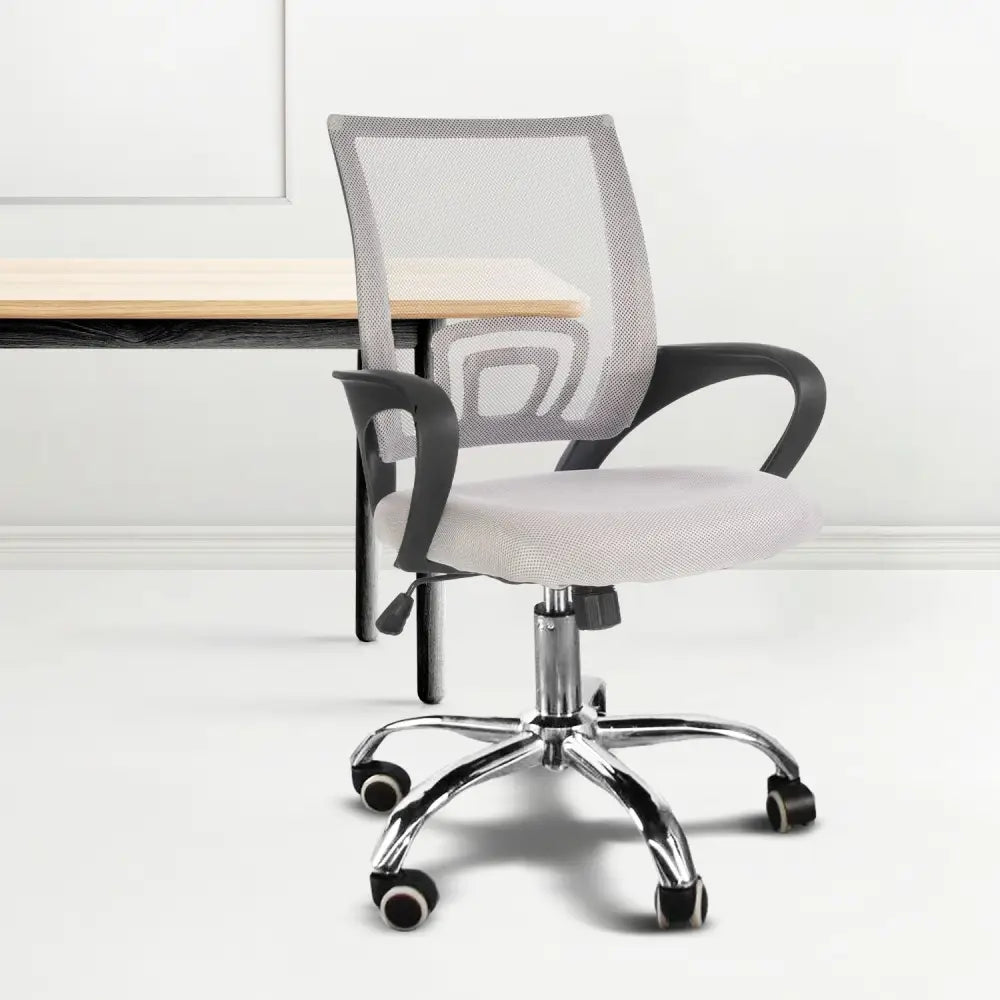 EKKIO Ergonomic Office Chair with Breathable Mesh Design and Lumbar Back Support (Grey) EK-OC-105-JF - Furniture >