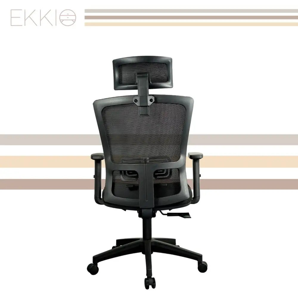 EKKIO Zorae - Office Chair (Black) EK-OC-100-SQ / EK-OC-100-BST - Furniture > Office