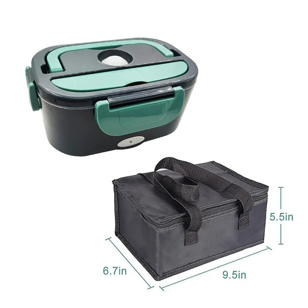 Electric Lunch Box Food Warmer Portable Leakproof Food Heater Car Home Picnic - Home & Garden > Kitchenware
