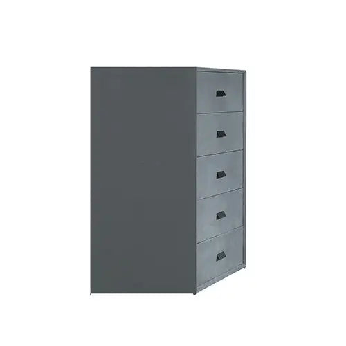 Estella Tallboy MDF Construction Fabric Upholstery Iron Feet - Furniture > Bedroom > Beds & Bed Frames