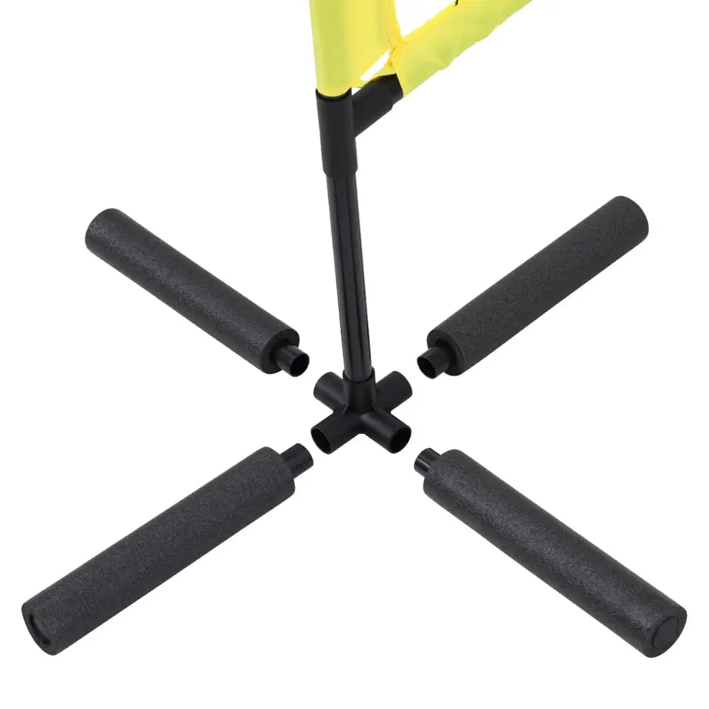 Everfit Water Volleyball Net Set Portable Swimming Pool Nets Game 4 Anchor Bags - Home & Garden > Pool & Accessories >