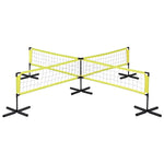 Everfit Water Volleyball Net Set Portable Swimming Pool Nets Game 4 Anchor Bags - Home & Garden > Pool & Accessories >