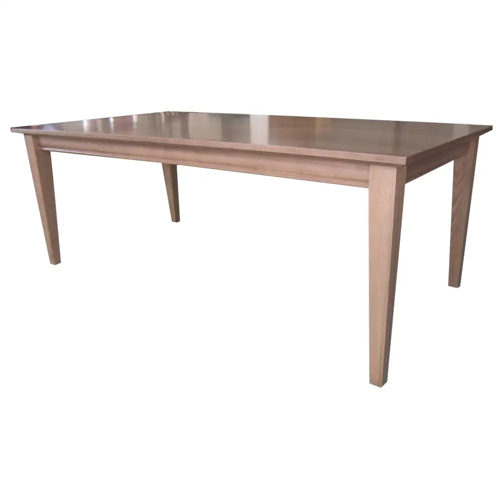 Fairmont 210cm Dining Table Solid Tasmanian Oak Timber Wood Smoke - Furniture > Dining