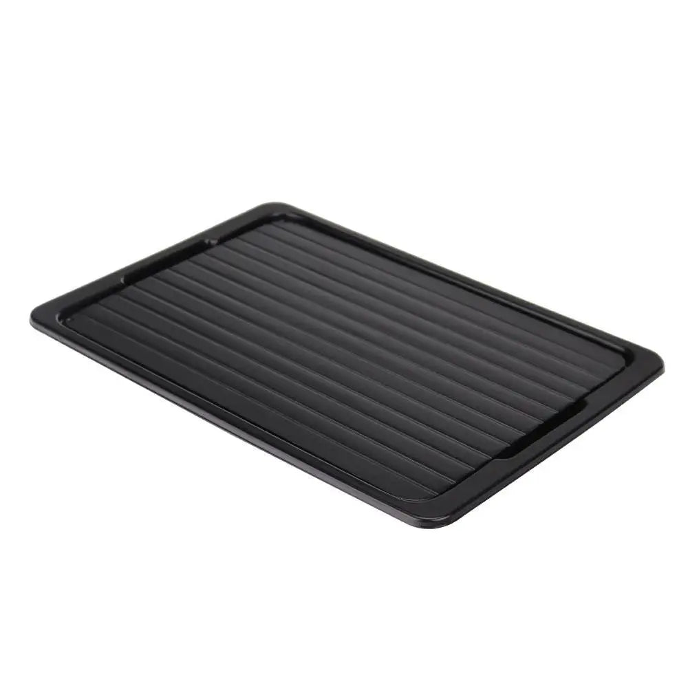 Fast Defrosting Meat Tray FDA Approved Large Miracle Aluminium Thawing Plate - Appliances > Kitchen Appliances