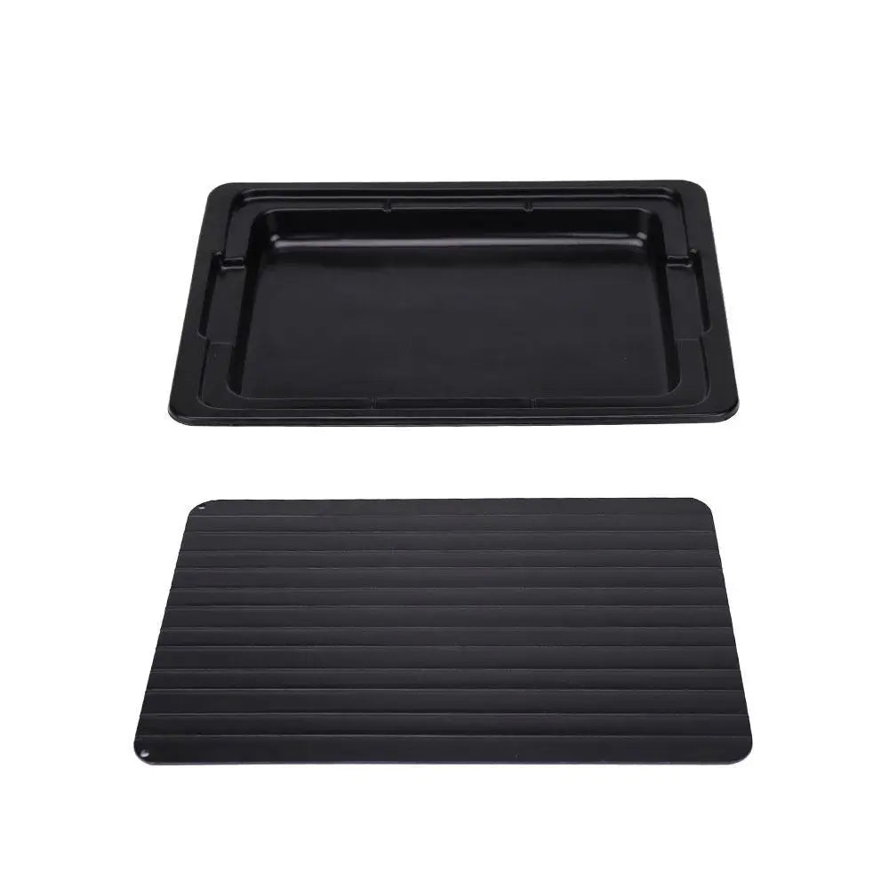 Fast Defrosting Meat Tray FDA Approved Large Miracle Aluminium Thawing Plate - Appliances > Kitchen Appliances