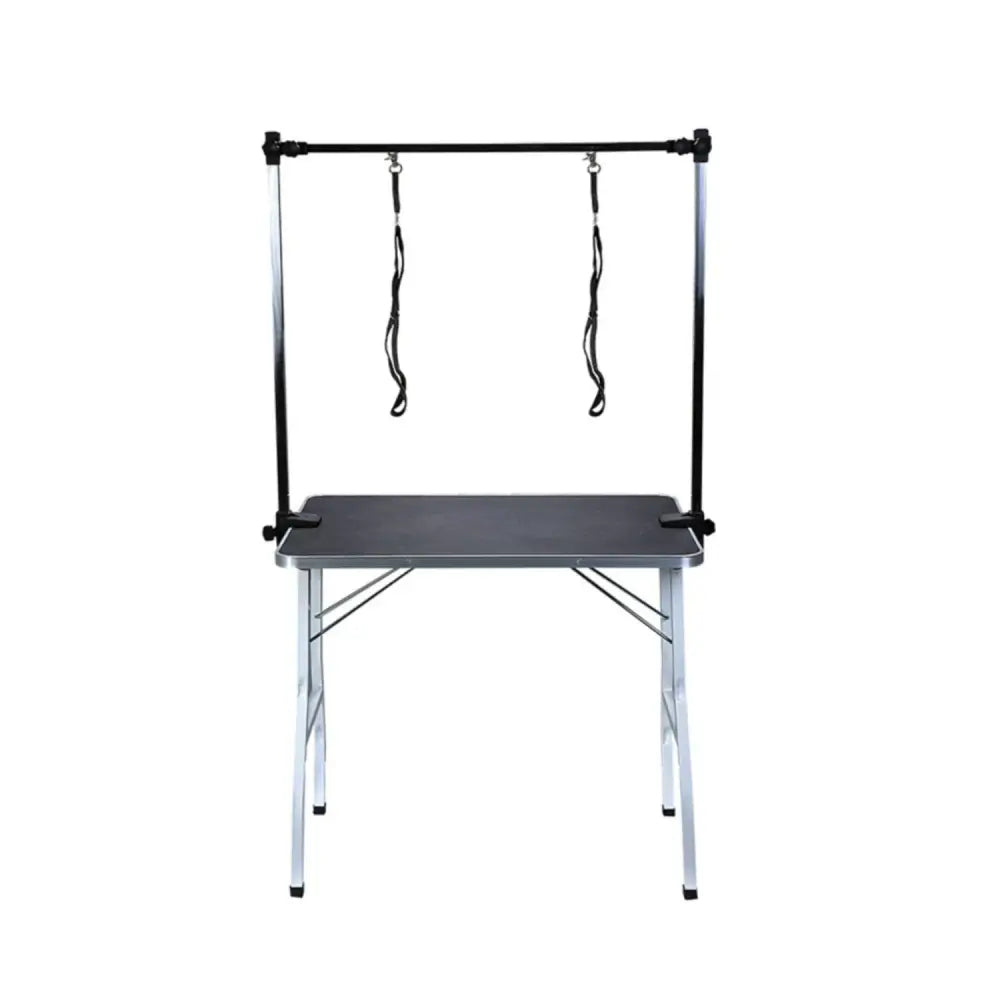 Floofi Pet Grooming Table 90cm Double Pole (Black) - Home & Garden > Shading > Umbrellas & Sunshades