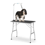 Floofi Pet Grooming Table 90cm Single Pole (Black) - Home & Garden > Shading > Umbrellas & Sunshades
