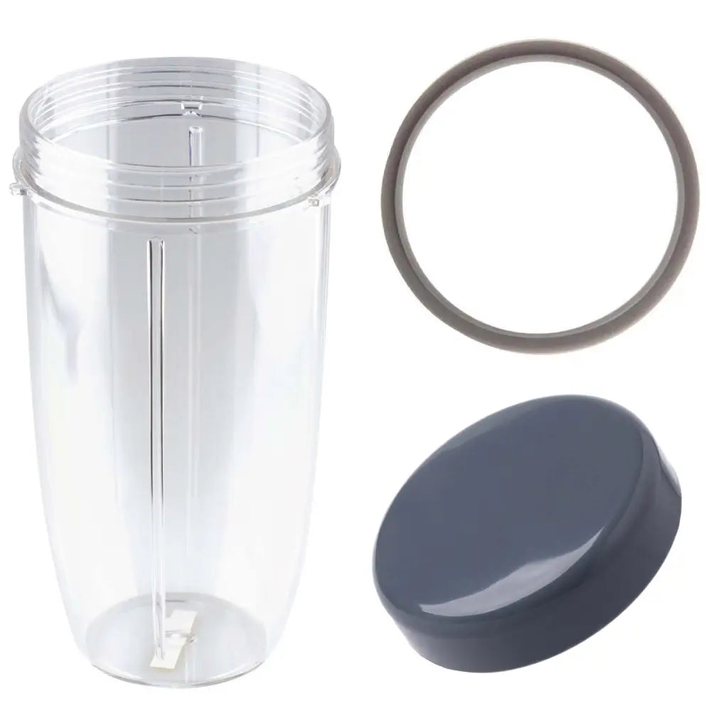 For Nutribullet Colossal Large Cup + Stay Fresh Lid + Grey Seal - 900 600 Models - Appliances > Kitchen Appliances