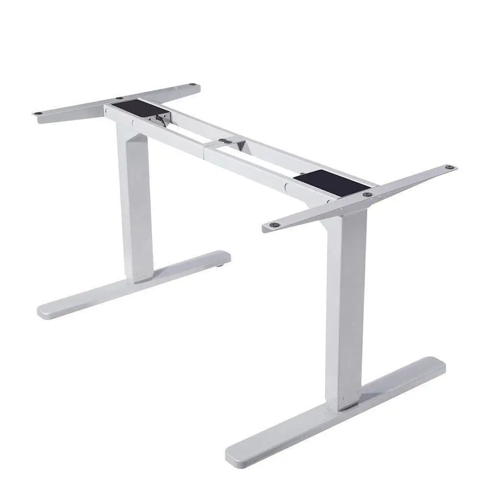 FORTIA Height Adjustable Standing Desk Frame Only - Sit Stand Electric Office WO - Furniture > Office