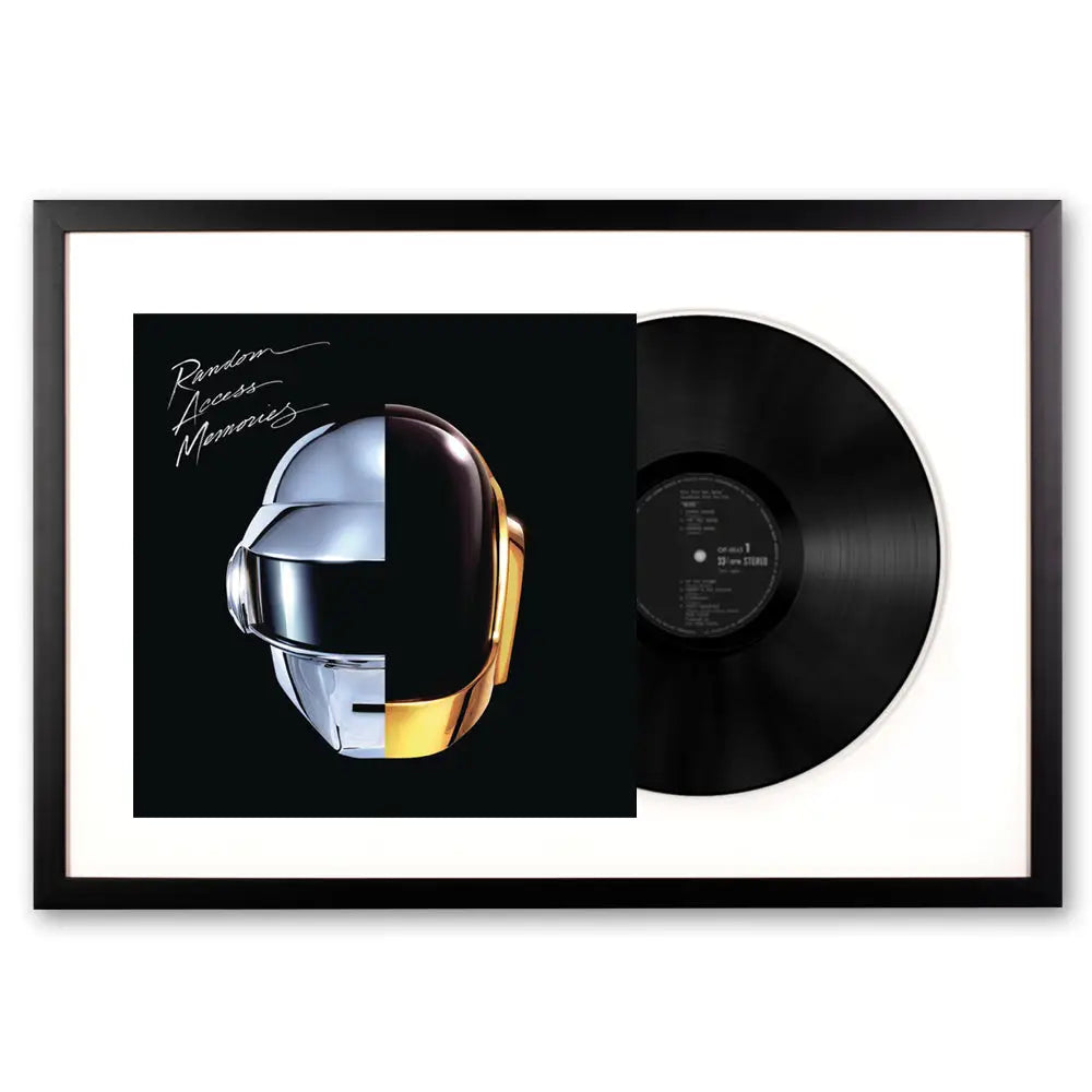 Framed Daft Punk Random Access Memories Vinyl Album Art - Home & Garden > Wall Art