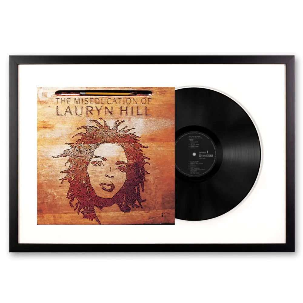 Framed Lauryn Hill the Miseducation of Lauryn Hill Vinyl Album Art - Home & Garden > Wall Art