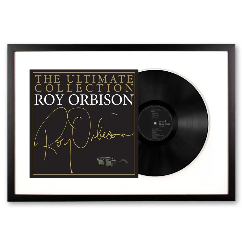 Framed Roy Orbison the Ultimate Collection Vinyl Album Art - Home & Garden > Wall Art