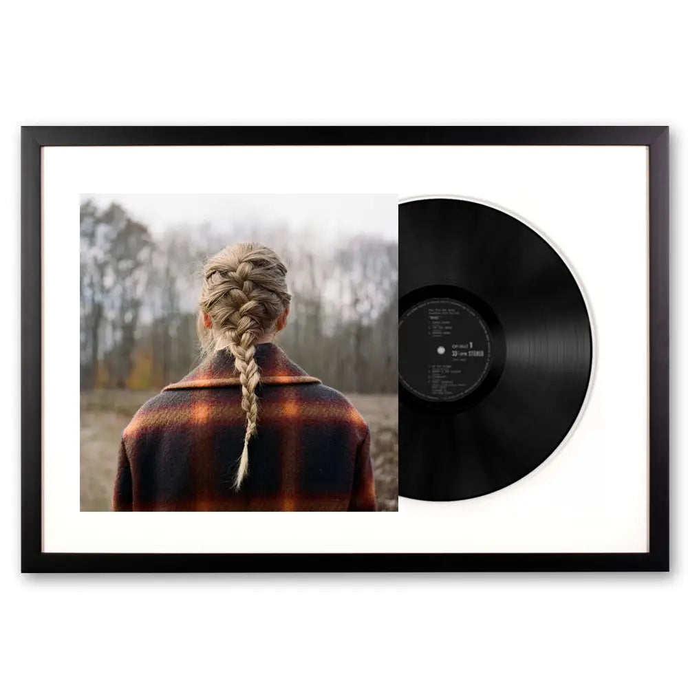 Framed Taylor Swift - Evermore - Double Vinyl Album Art - Home & Garden > Wall Art