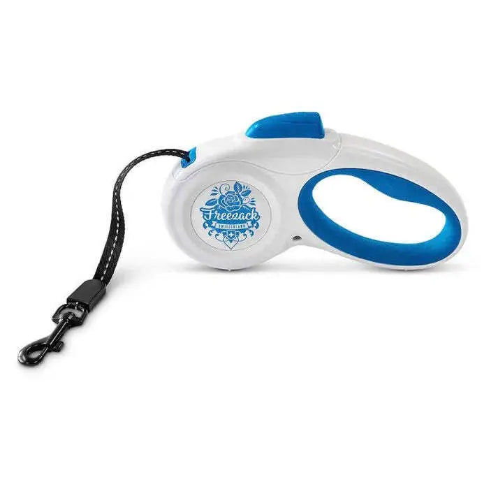 Freezack Switzerland Blue Retractable Dog Leash (Large) - Pet Care > Dog Supplies > Dog Collars Leads & Harnesses