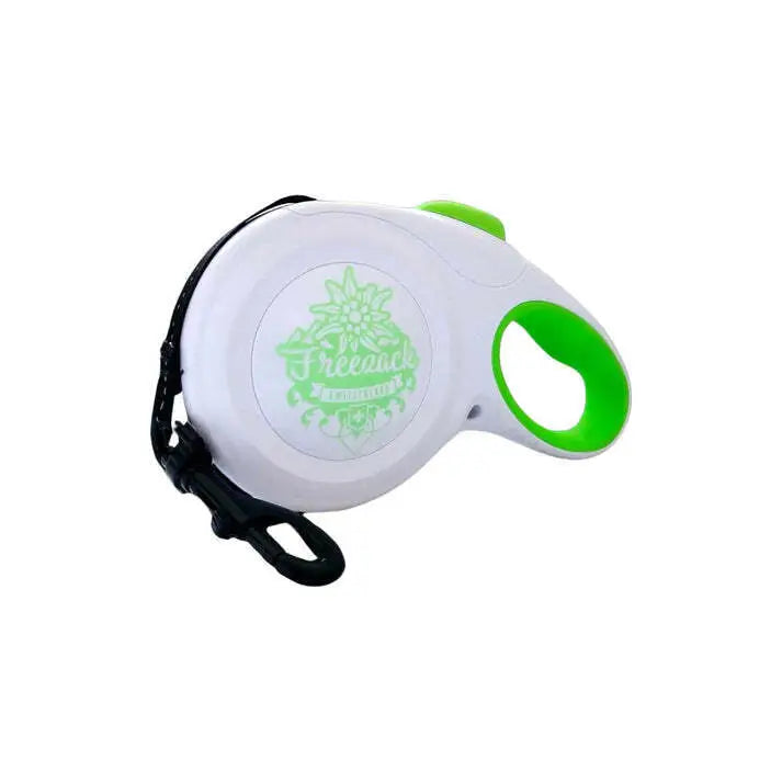 Freezack Switzerland Green Retractable Dog Leash (Small) - Pet Care > Dog Supplies > Dog Collars Leads & Harnesses
