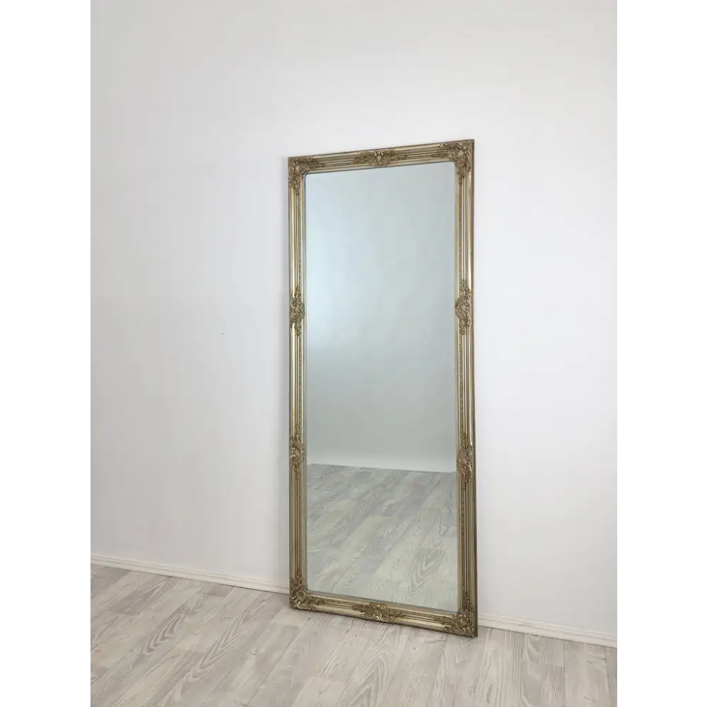 French Provincial Ornate Mirror - Champagne - Medium 70cm x 170cm - Home & Garden > Decor