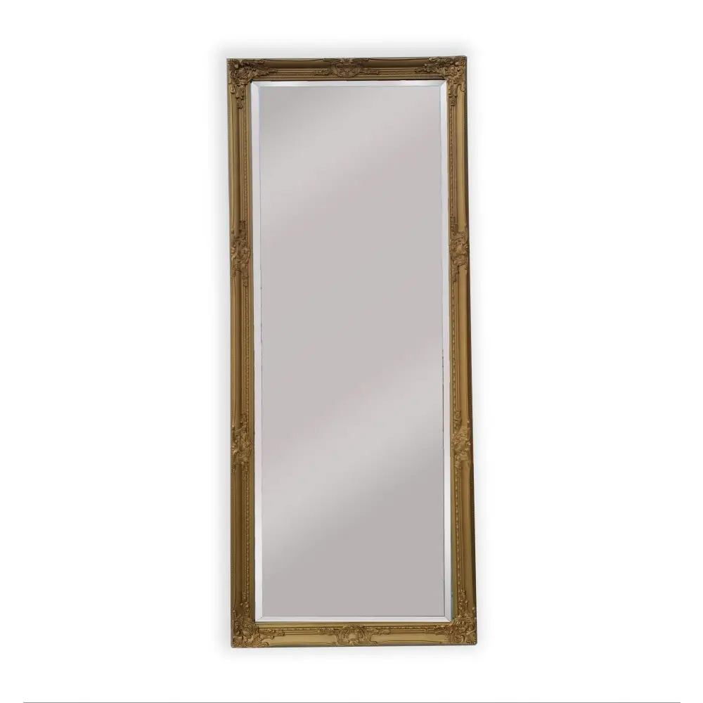 French Provincial Ornate Mirror - Country Gold - Medium 70cm x 170cm - Home & Garden > Decor