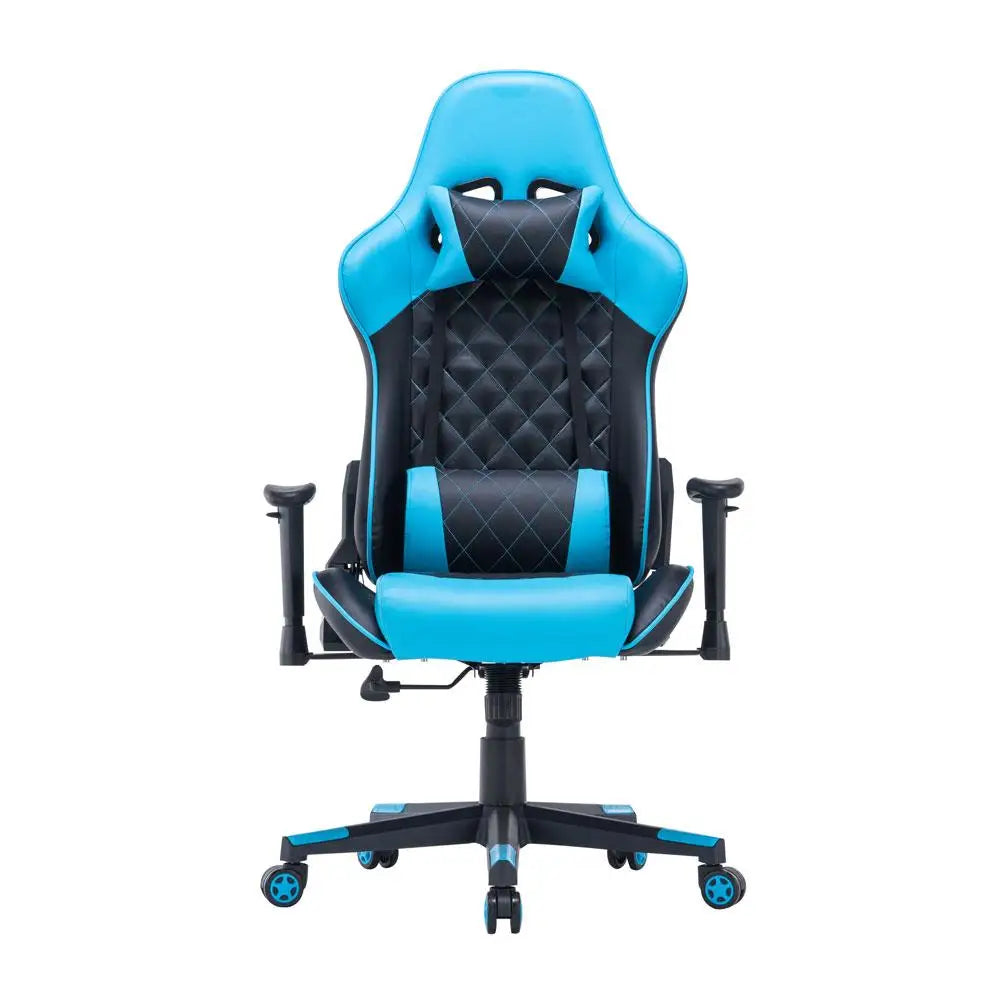 Gaming Chair Ergono Black REdmic Racing chair 165° Reclining Gaming Seat 3D Armrest Footrest - Furniture > Bar Stools