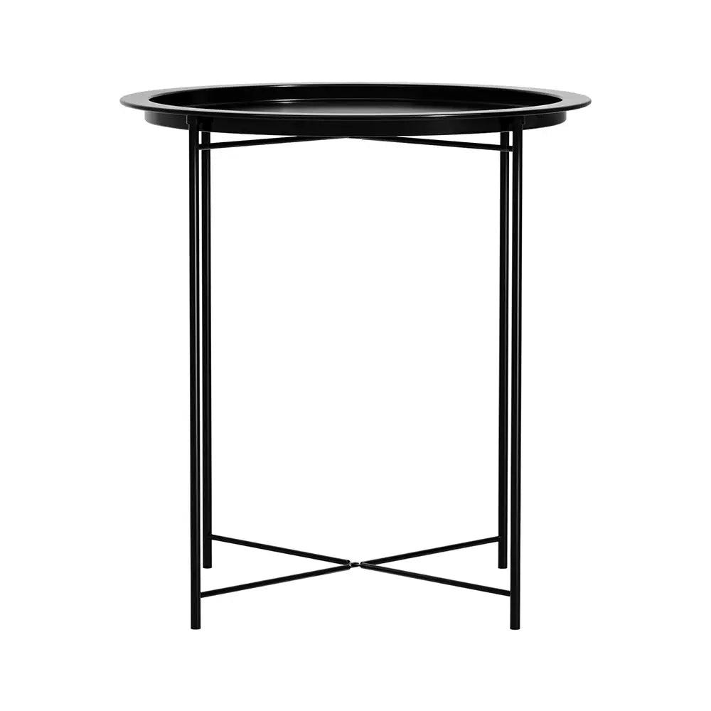 Gardeon Coffee Side Table Steel Outdoor Furniture Indoor Desk Patio Garden - Furniture > Outdoor