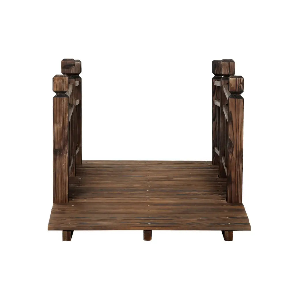 Gardeon Garden Decor Outdoor Ornament Wooden Bridge 150cm - Furniture > Outdoor