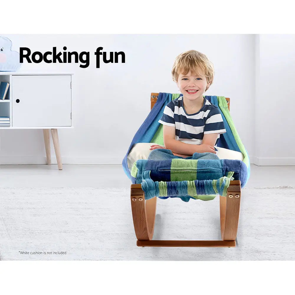 Gardeon Hammock Bed Outdoor Camping Kids Timber Hammock Rocking - Home & Garden > Hammocks